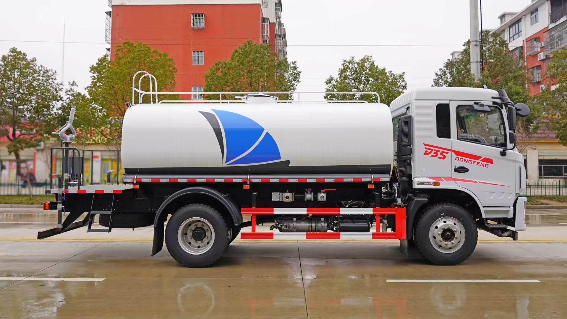 Dongfeng D3水スプリンクラートラック