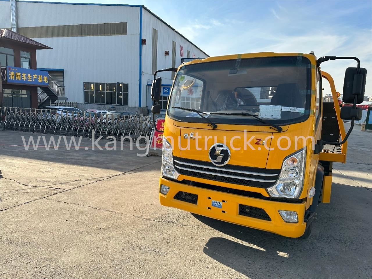 Shacman Delong Z1 Бортовой эвакуатор с раздвижной платформой Эвакуатор-эвакуатор