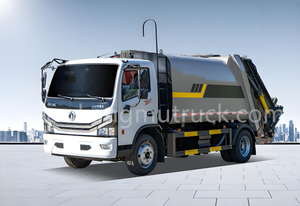 Kompresn&eacute; smetiarske auto Dongfeng Dolika D7 10Cbm