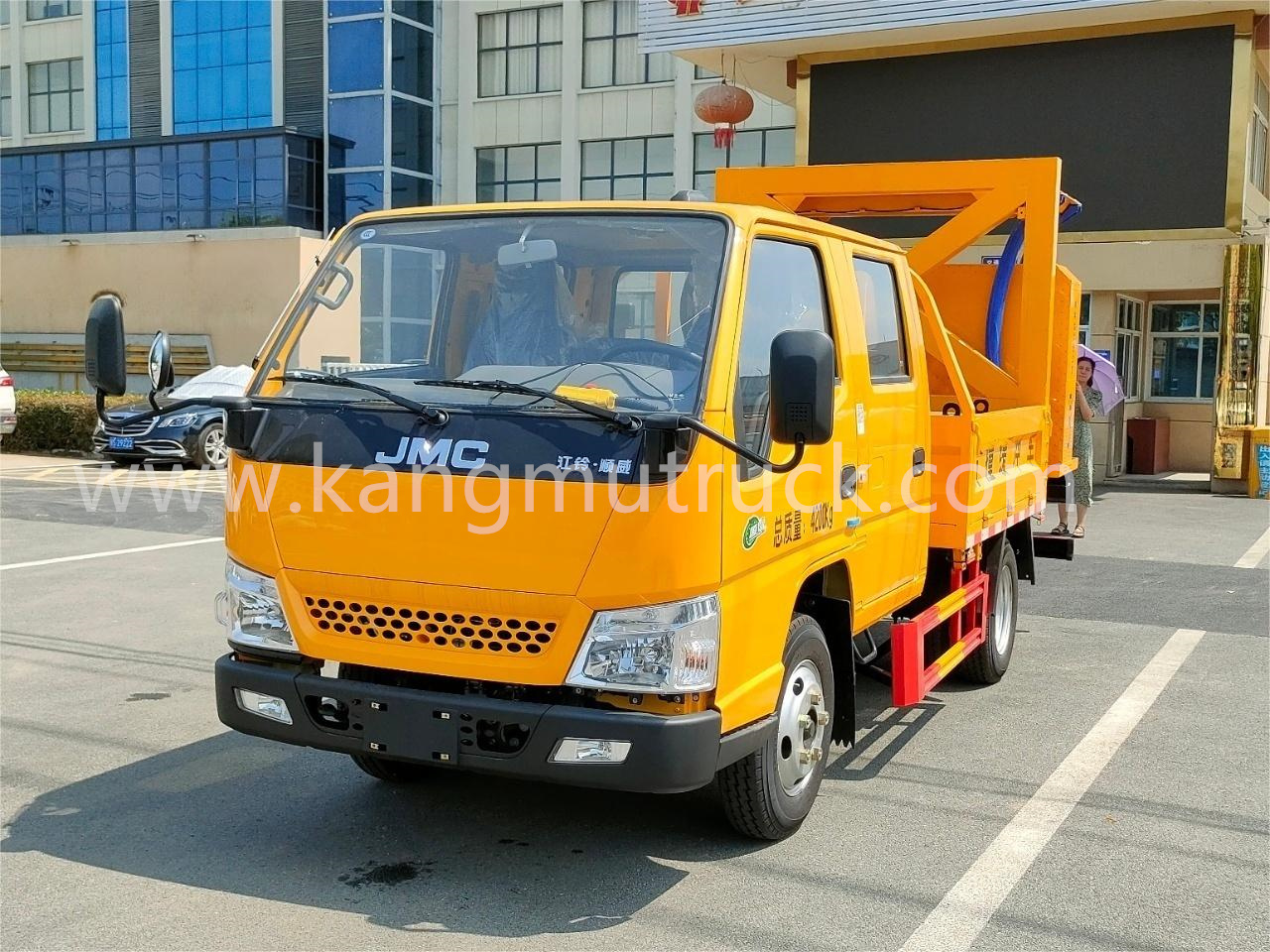 JMC 70K/80K Anti-Kollision Buffer Truck Kollisionsforebyggende lastbil