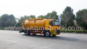 Kombinovan&yacute; sac&iacute; a tryskac&iacute; voz&iacute;k Dongfeng LZM 15Cbm (bez pomocn&eacute;ho motora)