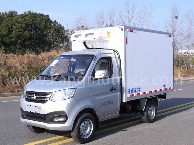 Camion frigorific de dimensiuni mici 