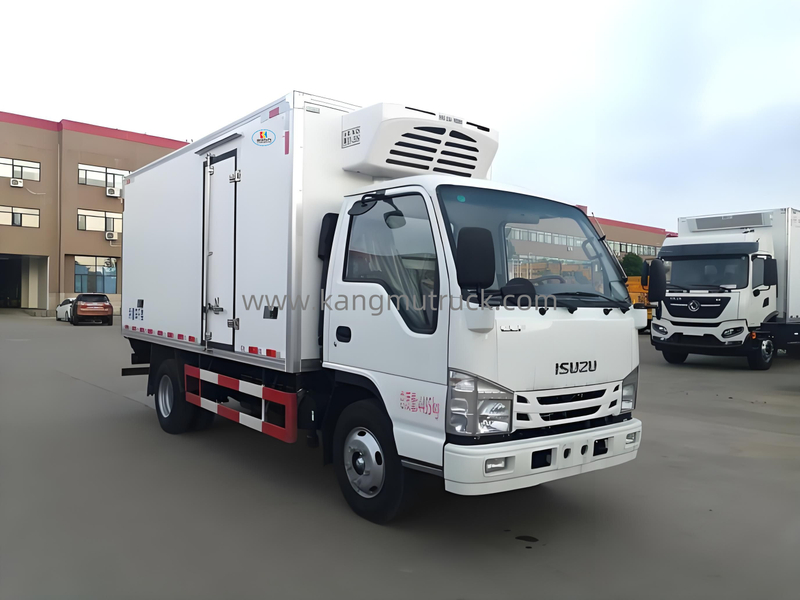 Qingling Isuzu 100P vleeshaakkoelwagen