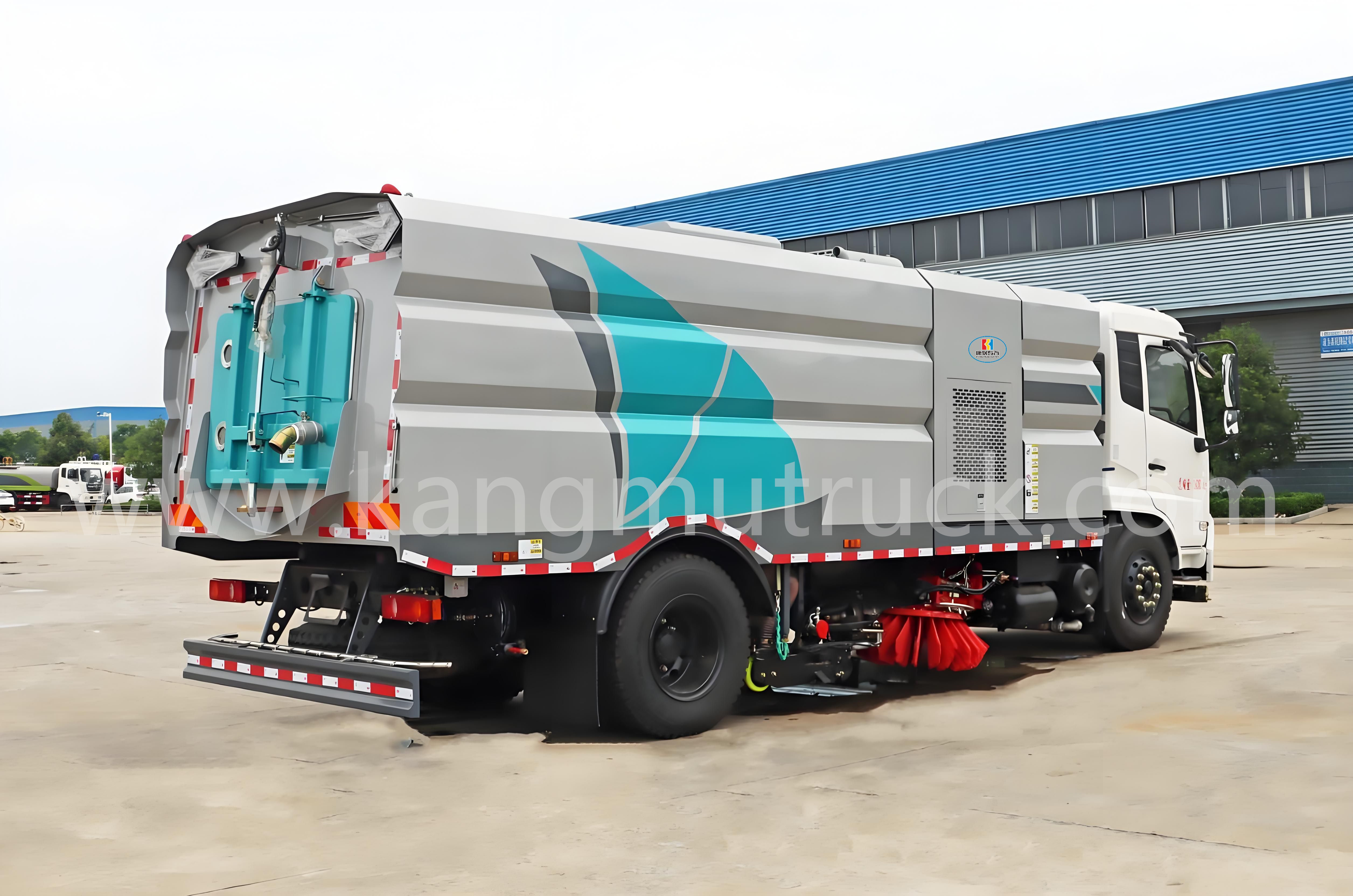 Camion spazzatrice per lavaggio stradale Dongfeng KR(2)