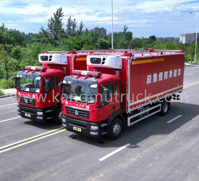Camion frigorific de urgență SinoTruk 350 CP 
