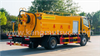 Dongfeng Dolika D7 8Cbm ဖိအားမြင့် သန့်ရှင်းရေးထရပ်ကား