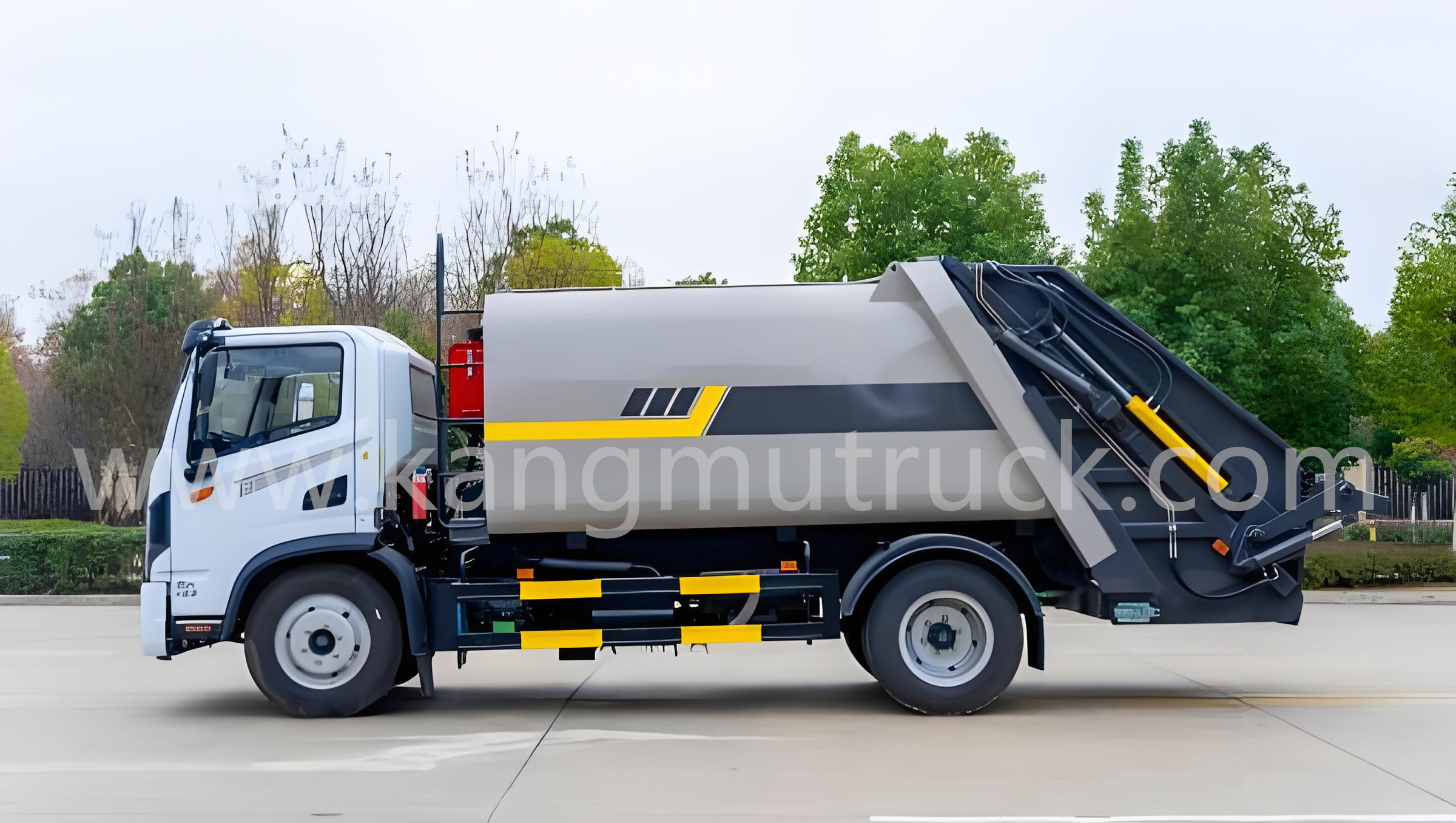 Dongfeng Huashen T3 12Cbm መጭመቂያ ቆሻሻ መኪና