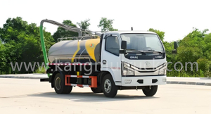Dongfeng Dolika 5CBM vyprazdňovac&iacute; a sac&iacute; vůz
