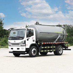 Dongfeng 3000 Liters Vacuum Sewer Purgatio Sewerage Tank Septic Sewage Suctionis Truck