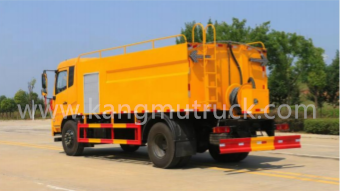 Dongfeng KR 10Cbm উচ্চ চাপ পরিষ্কারের যানবাহন