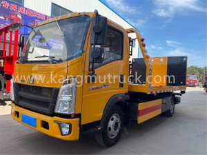 HOWO 140HP 7-тонный эвакуатор с плитой