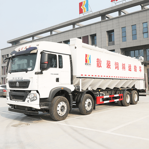 Sinotruck HOWO 8X4 34cbm bulkf&ocirc;rkorntruck for f&ocirc;rkornlevering