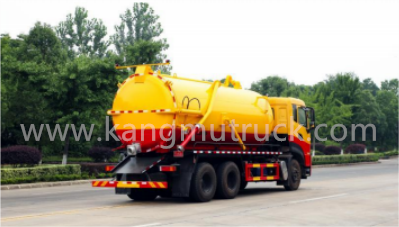Dongfeng KL 18Cbm স্যুয়েজ সাকশন ট্রাক