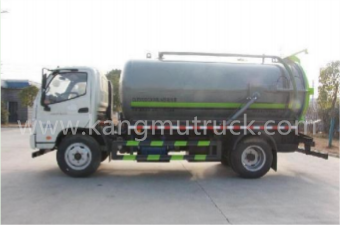 Foton Ollin Yunnei 150HP 8Cbm camion di aspirazione delle acque reflue