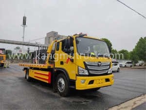 Foton Aumawk 4700 mm Akselafstand 8-tons Flatbed Slide Bed Tow Truck