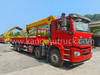 Shacman Delong 16Tons 텔레스코픽 스트레이트 암 크레인 트럭