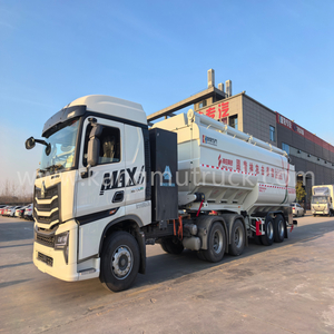 High-End 55cbm 2 Axles ကာဗွန်သံမဏိနှင့် အလူမီနီယမ်အလွိုင်း ဖိဒ်နမူနာ