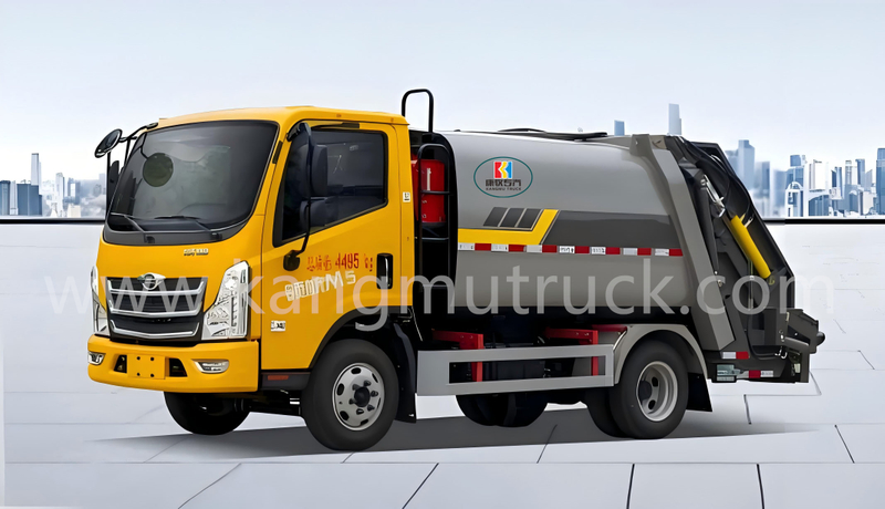 6 Απορριμματοφόρα συμπίεσης CBM Foton Pilot M5