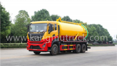 Dongfeng KL 18Cbm স্যুয়েজ সাকশন ট্রাক