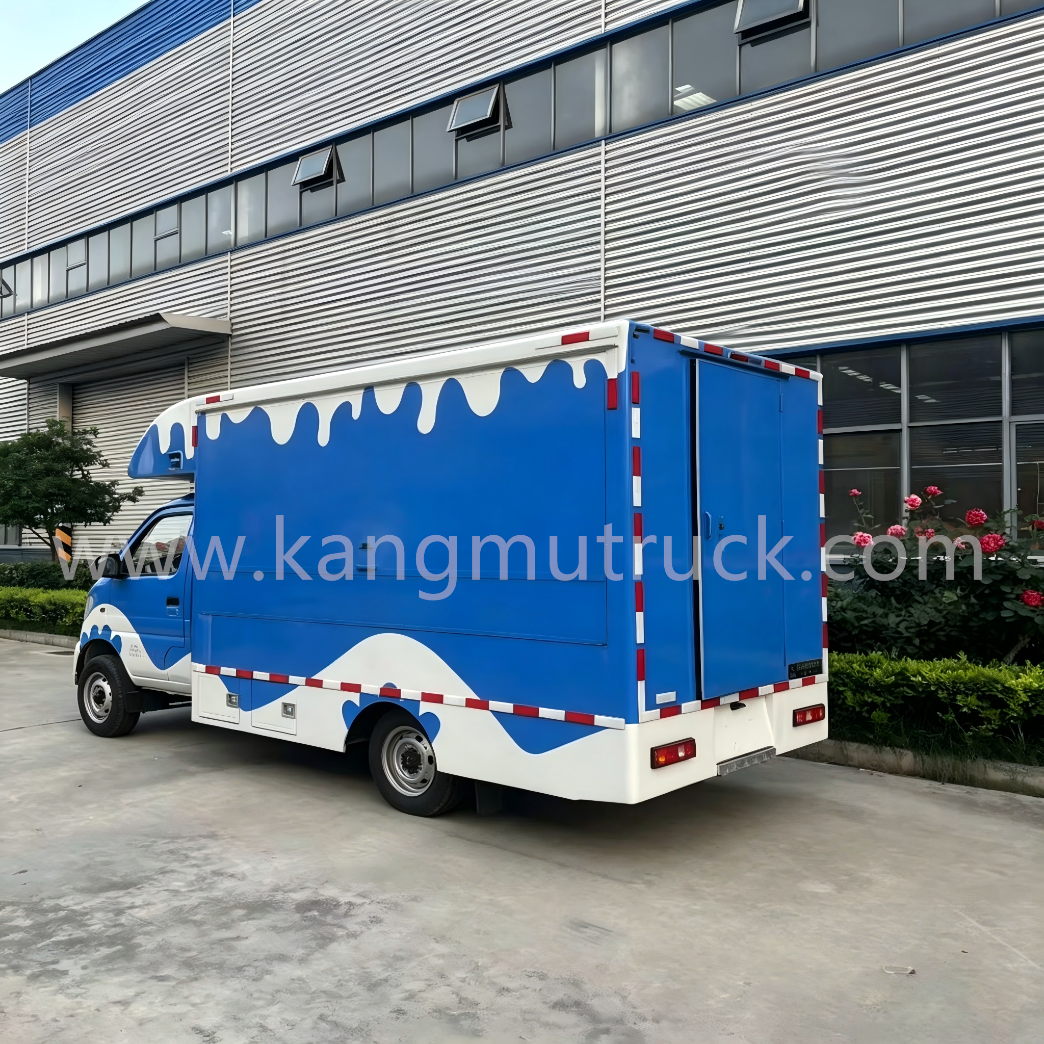 Veicolo distributore mobile nazionale VI Dongfeng Xiaobawang (versione a benzina)