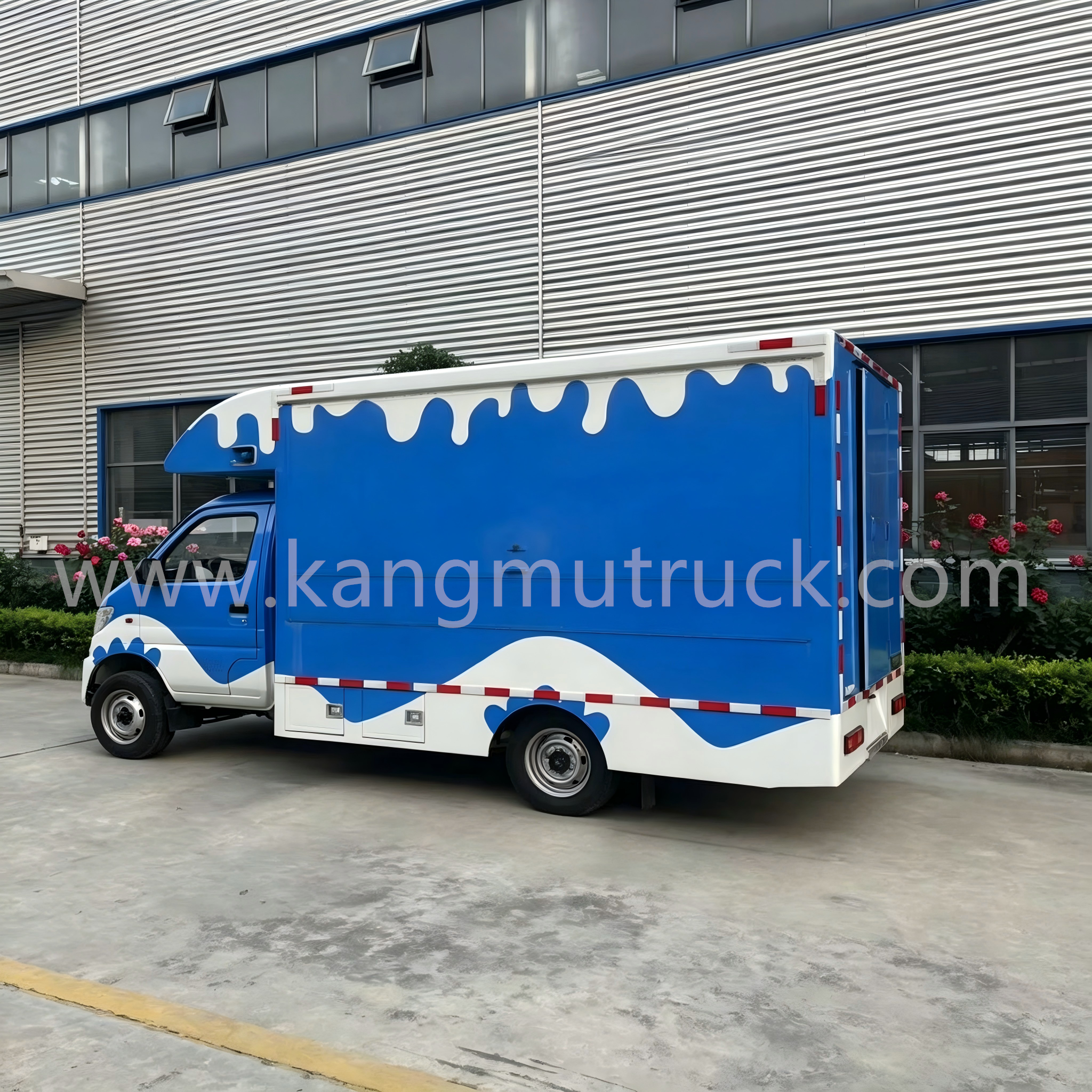 Veicolo distributore mobile nazionale VI Dongfeng Xiaobawang (versione a benzina)